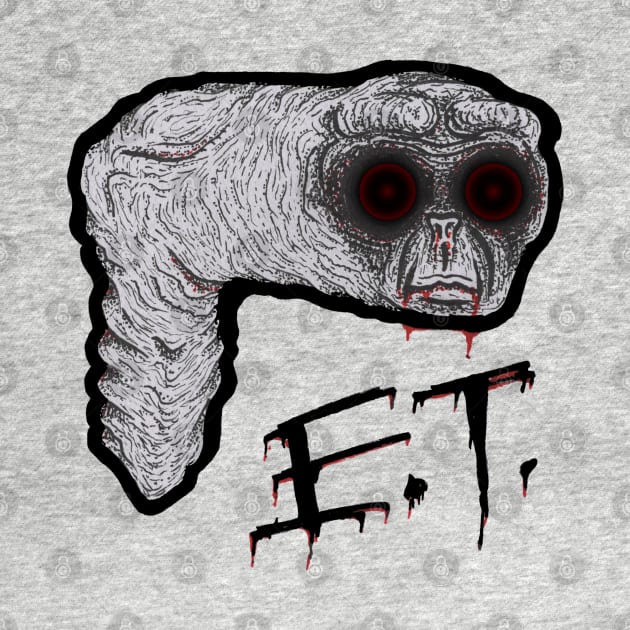 E.T. the extra terrifying extra terrestrial by wet_chicken_lip